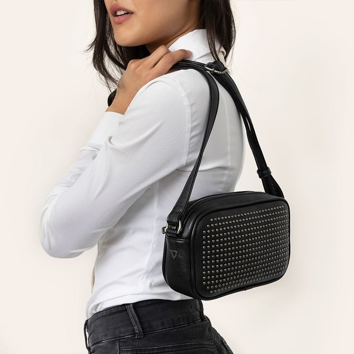 BO1001 Bolso Paris negro - Complementos y bisutería Vestopazzo en Temasarte.com 