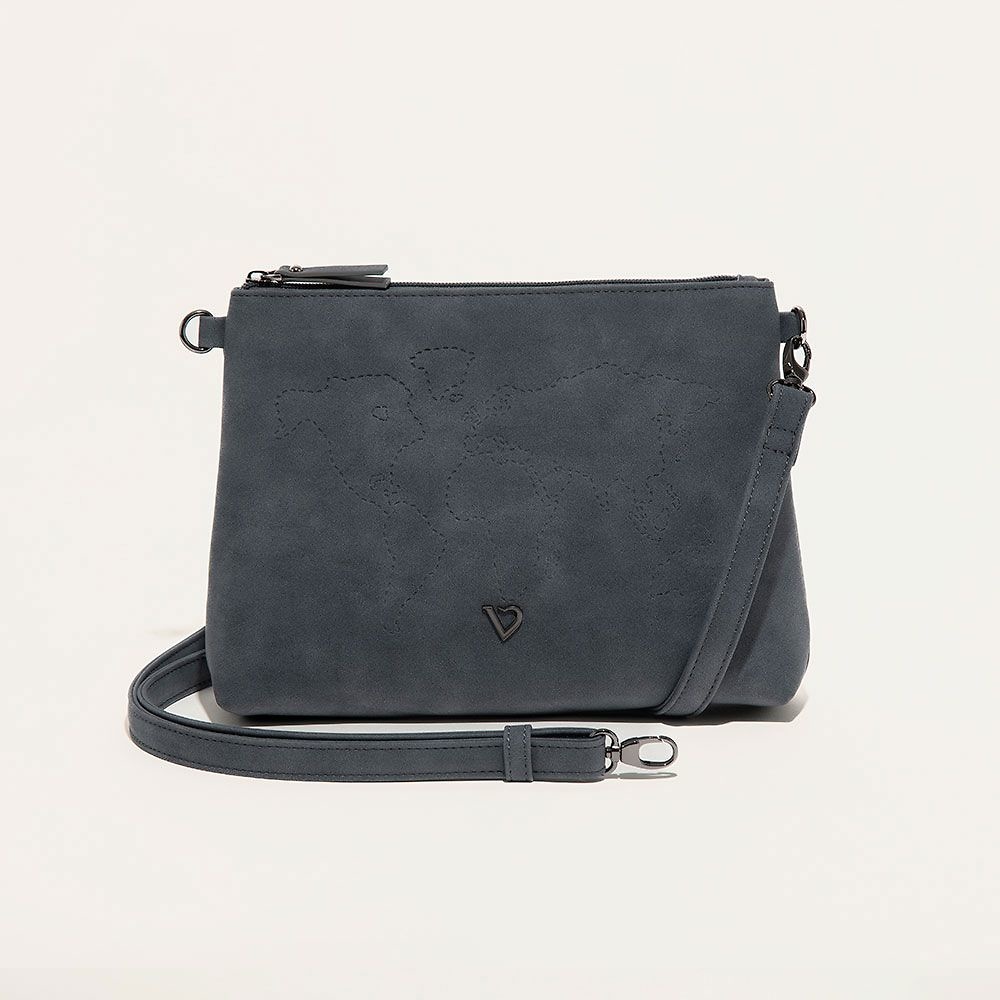 Bolso pochette Waterfall gris PO2003 - Complementos y bisutería Vestopazzo en T-mas y Temasarte.com en Maspalomas. 