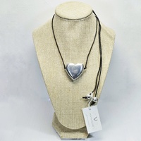 Collar corto de Corazón - Bisutería Vestopazzo Aluminio AL05048.