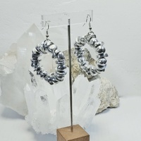 Donut ball-slice earrings - Vestopazzo Aluminum Jewelry AL17392.