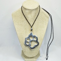 Footprint Necklace - Vestopazzo Aluminum Jewelry AL04226.