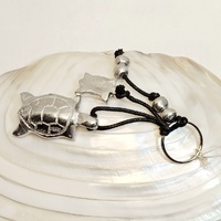 Turtle Keychain - Vestopazzo Aluminum Jewelry AL06021.